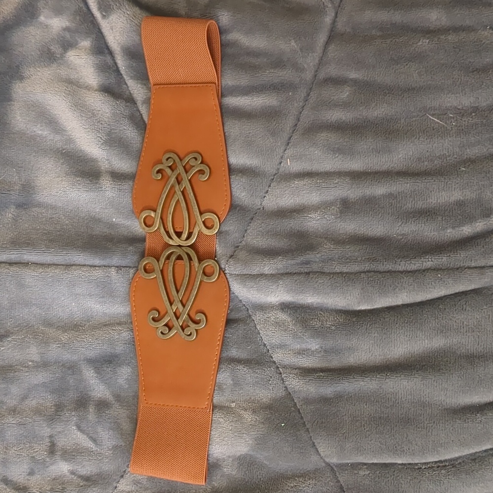 ✨Brown Elastic Waist belt